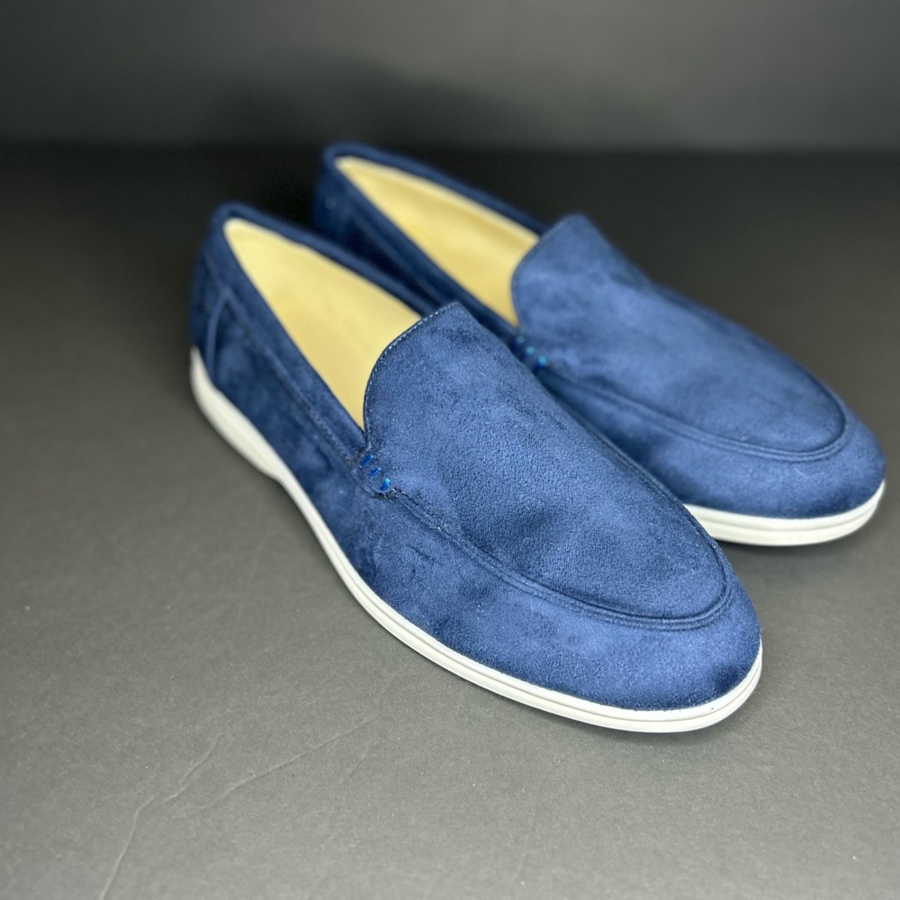 Men's Classic Blue Loafers